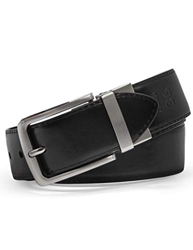 Steve Madden Men's Dress Casual Every Day Leather Belt